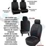 Imagem de Capa banco couro preto + cp volante e mdf Polo Sedan 2007 1.6 Comfortline