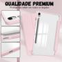 Imagem de Capa c/ Slot p/ Samsung S9 FE 10.9 X516 + Vidro Rosa