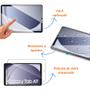 Imagem de Capa c/ Teclado P/ Tablet Samsung Galaxy A9 tela 8.7 + Mouse + Película de Vidro
