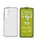 Imagem de Capa Capinha Anti Impacto + Pelicula 9d Ceramica Fosca Para Samsung Galaxy S24 Plus