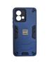 Imagem de Capa Capinha Armadura Resistente Para Motorola Moto G84 Cor Azul Marinho Anti Impactos