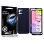 Imagem de Capa Capinha Aveludada Galaxy A03S A037 6.5 + P Vidro Full 3d - Cell In Power25