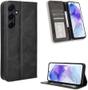 Imagem de Capa Capinha Carteira Flip Para Samsung Galaxy A55 Cor Preto