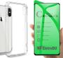 Imagem de Capa Capinha Case Anti Shock  Impacto Compatível com IPhone X + Película Ceramica Flexível Nano 9D