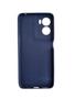 Imagem de Capa Capinha Case Aveludada + Película 3D Vidro Para Motorola Moto G05 Cor: Azul Marinho