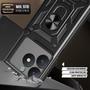 Imagem de Capa Capinha Case para Realme C61 - Protetora Resistente Anti Impacto Queda Armadura Militar Cor:Preto
