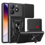Imagem de Capa Capinha Case para Realme C61 - Protetora Resistente Anti Impacto Queda Armadura Militar Cor:Preto