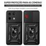 Imagem de Capa Capinha Case para Redmi Note 13 4G - Protetora Resistente Anti Impacto Queda Armadura Militar Cor:Preto