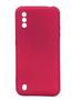 Imagem de Capa Capinha Case Samsung Galaxy A01 Silicone Aveludada com proteção de câmera