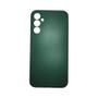 Imagem de Capa Capinha Case Silicone Aveludada Verde Escuro + Pelicula de Vidro 3D Para Samsung Galaxy A24