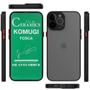 Imagem de Capa Capinha Case Translúcida Compativel Com iPhone XR Ao 15 + 2x Película Ceramica fosca