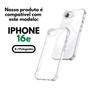 Imagem de Capa Capinha Case Transparente Compativel Para iPhone 16e
