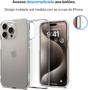 Capa Capinha Clear Case Space Rígida Anti Amarelamento Resistente Para iPhone 15 Pro Max Imagem de Capa Capinha Clear Case Space Rígida Anti Amarelamento Resistente Para iPhone 15 Pro Max