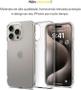 Imagem de Capa Capinha Clear Case Space Rígida Anti Amarelamento Resistente Para iPhone 15 Pro