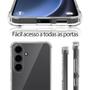 Imagem de Capa Capinha com Galaxy S25+ Plus TPU Clean Proteção Câmera