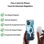 Imagem de Capa Capinha com Magsafe Compatível iphone 11 11 pro 11 pro max Carga por indução