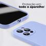 Imagem de Capa Capinha Compatível com iPhone 14 Pro Max Silicone e Interior Aveludado com Proteção de Câmera Silicone