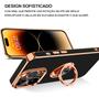 Imagem de Capa Capinha Compatível Com iPhone Anel Suporte Magnético