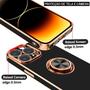 Imagem de Capa Capinha Compatível Com iPhone Anel Suporte Magnético