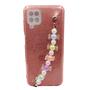 Imagem de Capa Capinha Compatível Com Samsung Galaxy a12 m12 tela 6.5 com pulseira Decorativa