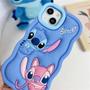 Imagem de Capa Capinha Emborrachada Maciao Personalizada Lilo Stitch para iPhone