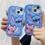 Imagem de Capa Capinha Emborrachada Maciao Personalizada Lilo Stitch para iPhone
