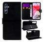 Imagem de Capa Capinha Flip Carteira Para Samsung Galaxy M34 PRETO