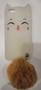 Imagem de Capa Capinha iphone 6 6s Cathinha Com Pompom Diversas Cores