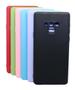 Imagem de Capa Capinha Para Galaxy Note 9 Fosca Aveludada Coloridas + Pelicula 3d Cola Tela Toda