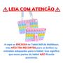 Imagem de Capa Capinha Pop infantil c/ Alça suporte P/ Tablet M9s Go M9 Multilaser