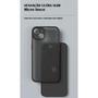 Imagem de Capa Capinha Translucida Compativel com iPhone 15 Plus + Pelicula 9D