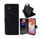 Imagem de Capa Capinha Transparente Anti Shock + Capa Carteira Preta Para Samsung Galaxy A04E