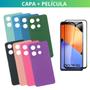 Imagem de Capa Capinha Veludo + Película de Vidro Para Infinix Note 30