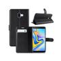 Imagem de Capa Carteira com Flip Para Samsung Galaxy J6 Plus Cor Preto