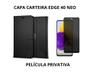 Imagem de Capa Carteira Compatível Para Moto Edge 40 Neo + Película