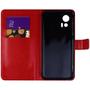 Imagem de Capa Carteira Couro VERMELHO compativel Moto Edge 30 Neo 6.3 XT2245 - Cell In Power25