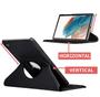 Capa Case 360 Giratória Galaxy Tab A8 10.5 Couro X200 X205 - Danet Imagem de Capa Case 360 Giratória Galaxy Tab A8 10.5 Couro X200 X205