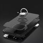 Imagem de Capa Case Apple iPhone 12 / iPhone 12 Pro (Tela 6.1) Carbon Dupla Camada Com Stand e Anel