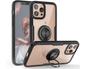 Imagem de Capa Case Apple iPhone 12 Pro Max (Tela 6.7) Carbon Clear Com Stand e Anel