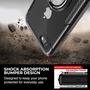 Imagem de Capa Case Apple iPhone 7 / iPhone 8 / iPhone SE 2020 (Tela 4.7) Carbon Clear Com Stand e Anel