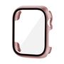 Imagem de Capa Case Bumper com Película de Vidro compatível com Watch Series 5 6 7 8 44mm / 45mm - Pink Rose