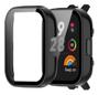 Imagem de Capa Case Bumper Preto Com Película  P/ Redmi Watch 3 Active