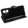 Imagem de Capa Case Carteira material sintético Preto + Película Cerâmica Fosca Para Moto G14 Xt2341 6.5  - Cell In Power25