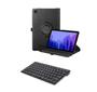 Imagem de Capa Case Com Teclado e Mouse Bluetooth Para Tablet Galaxy S6 Lite P615