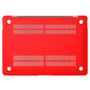 Imagem de Capa Case Compativel com Macbook PRO 13" TOUCHBAR A1706 A1708 A2159 A2289 A2251 A2338 CHIP M1 - VERMELHO FOSCO