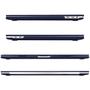 Imagem de Capa Case Compativel com Macbook PRO 15" TOUCHBAR A1707 A1990 2016 a 2021 - AZUL MARINHO FOSCO