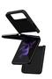 Imagem de Capa Case De Silicone com suporte compatível com smartphone Galaxy Z Flip 4