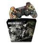 Imagem de Capa Case e Skin Adesivo Compatível PS2 Controle - Metal Gear Solid 3