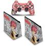 Imagem de Capa Case e Skin Adesivo Compatível PS3 Controle - Fairy Tail