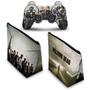 Imagem de Capa Case e Skin Adesivo Compatível PS3 Controle - The Walking Dead 1